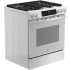 GE 600 Series GGS600AVWW - 30 Inch Slide-In Gas Smart Range Angle