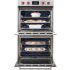 Wolf M Series DO3050PMSP - 30 Inch Double Smart Electric Wall Oven Open View In Use