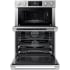 Dacor Transitional DOC30T977DS - 30 Inch Double Combination Smart Electric Wall Oven with 6.7 cu. ft. Total Capacity in Opened View
