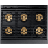 Dacor Contemporary DOP36M96GLS - Top View