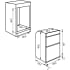 Smeg Classic Design DOU330X1 - Dimensions