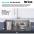 Kraus KWU1123310075MB - Spacious Double Bowl