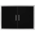 Wildfire WFDDR3021BSS - Double Door Cabinet