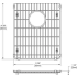 Elkay EBG1214 - Dimensions
