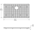 Elkay EBG2815 - Elkay Bottom Grid