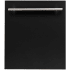 ZLINE DWBLMH24 - 24 Inch Top Control Dishwasher in Black Matte with Modern Style Handle