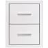 Summerset DR217M - 17 Inch Stainless Steel Masonry Double Access Drawer with Ball-Bearing Slides