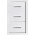 Summerset DR317 - 17 Inch Stainless Steel Triple Drawers with Ball Bearing Slides