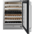 Dacor DRW24G7500APDA - 24 Inch Undercounter Dual Zone Wine Cooler in Opened View