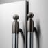 Bertazzoni Heritage Series DS2HERTSB - Black Nickel Décor Set for Refrigerator and Dishwasher Collezione Metalli