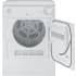 GE Spacemaker DSKP333ECWW - 24 Inch Electric Dryer Open View