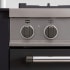 Bertazzoni Master Collezione Metalli DSMASGKSB - Master Series - Collezione Metalli - Gas Knob Décor Set - 10 Knobs in Black Nickel