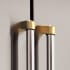 Bertazzoni Master Collezione Metalli DSMASHSG - Handle Terminals Décor Set - 2 terminals for 1 Handle in Gold