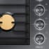 Dacor Contemporary DTG36M955FM - Black Stainless Steel Controls View