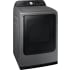 Samsung DVG45T3400P - 27 Inch Gas Dryer with 7.4 cu. ft. Capacity (Angle View)