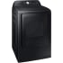 Samsung DVG47CG3500V - 27-inch Vented Front Load Smart Gas Dryer Angled View