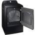 Samsung DVG47CG3500V - 27-inch Vented Front Load Smart Gas Dryer Open Side View