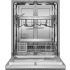 Fisher &amp; Paykel Series 7 DW24UNT2X2 - 24 Inch Full Console Built-In Smart Dishwasher with 15 Place Setting Capacity in Opened View