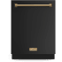 Thor Kitchen Gordon Ramsay Collection DW24X8BA00BRZ - 24 Inch Dishwasher Matte Black/Bronze in Front View