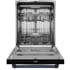 Thor Kitchen Gordon Ramsay Collection DW24X8BA99BLU - 24 Inch Dishwasher Stainless Steel/Navy Blue in Opened View