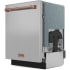 Thor Kitchen Gordon Ramsay Collection DW24X8BA99RSG - 4 Inch Dishwasher Stainless Steel/Rose Gold in Angled View