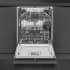 Smeg Universal Series DW8600 - 24 Inch Fully Integrated Built-In Panel Ready Dishwasher with 15 Place Setting Capacity