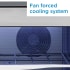 Danby Designer Series DWC040A3BSSDD - 20 Inch Freestanding Wine Cooler Fan Forced Cooling System