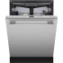 Thermador Emerald Series DWHD640EFM - 24 Inch Fully Integrated Built-In Smart Dishwasher in Slightly Open Control Panel View