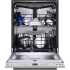 Thermador Emerald Series DWHD640EPR - 24 Inch Fully Integrated Built-In Smart Dishwasher in Opened View