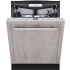 Thermador Star Sapphire® DWHD661EPR - 24 Inch Fully Integrated Built-In Smart Dishwasher in Slightly Open Control Panel View