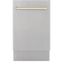 ZLINE Autograph Edition DWVZ30418G - Autograph Edition 18" Compact 3rd Rack Top Control Dishwasher