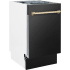 ZLINE Autograph Edition DWVZBS18G - Autograph Edition 18" Compact 3rd Rack Top Control Dishwasher