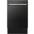 ZLINE Autograph Edition DWVZBS18G - Autograph Edition 18" Compact 3rd Rack Top Control Dishwasher
