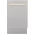 ZLINE Autograph Edition DWVZSN18G - Autograph Edition 18" Compact 3rd Rack Top Control Dishwasher