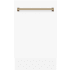 ZLINE Autograph Edition DWVZWM18CB - Autograph Edition 18" Compact 3rd Rack Top Control Dishwasher
