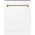 ZLINE Autograph Edition DWVZWM24CB - Autograph Edition 24" Compact 3rd Rack Top Control Dishwasher