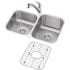 Elkay Dayton Collection DXUH312010RDFBG - Stainless Steel Sink Package