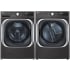 LG LGWADRGB8900 - Washer with Paired Dryer in Black Steel