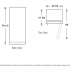 GE FUF21DLRWW - 33 Inch Upright Freezer