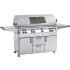 Fire Magic Echelon Diamond Series E1060S8LAP62W - Echelon Diamond E1060s 48-inch Portable Grill with Single Side Burner (Analog)