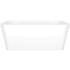Rohl Edge™ EDGNSWNO - 32 Inch Freestanding Soaking Bathtub With Void And No Overflow Hole