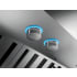 Elica Professional Calabria Series ECL636SS - Fully Retractable Rotating Knobs with Blue Backlight