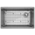 Elkay Crosstown Collection ECTRU27169RW - Elkay Crosstown 18 Gauge Workstation Stainless Steel Single Bowl Undermount Kitchen Sink Kit