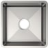 Elkay Crosstown Collection ECTRUAD151550 - Elkay Crosstown 18 Gauge Stainless Steel 16-1/2" Single Bowl Undermount Sink with 3 1/2 Inch Drain Opening