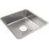 Elkay Crosstown Collection ECTRUAD151550 - 16 1/2 Inch Single Bowl Undermount Kitchen Sink