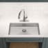Elkay Crosstown Collection ECTRUAD301755 - Elkay Crosstown 18 Gauge Stainless Steel 18-1/2" Single Bowl Undermount Sink with 3 1/2 Inch Drain Opening
