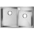 Elkay Crosstown Collection ECTRUD31199RT1 - Stainless Steel Double Bowl Undermount Kitchen Sink