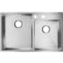 Elkay Crosstown Collection ECTRUD31199RT2 - Stainless Steel Double Bowl Undermount Kitchen Sink