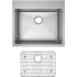 Elkay Crosstown Collection ECTSR25229TBG0 - 25 Inch Single Bowl Dual Mount Kitchen Sink Kit