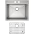 Elkay Crosstown Collection ECTSR25229TBG2 - 25 Inch Single Bowl Dual Mount Kitchen Sink Kit